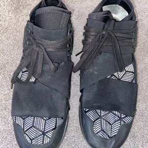 Adidas y-3 Qasa high black reflective